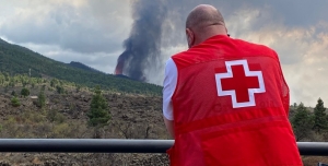 Cruz Vermelha no apoio às vítimas do Vulcão em La Palma