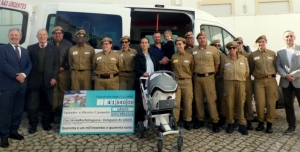 Oferta de ambulância na Tomada de Posse da Delegação de Lagos
