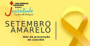 Cruz Vermelha de Bragança assinala mês de "Setembro Amarelo" pela prevenção do suicídio