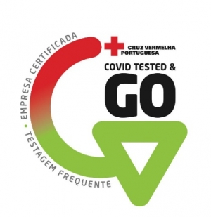 Selo COVID Tested &amp; GO
