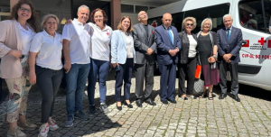 Presidente Nacional da Cruz Vermelha de visita à Delegação do Porto