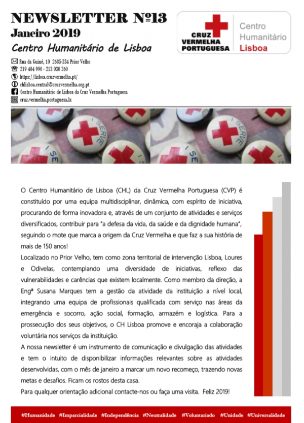 Newsletter do CH Lisboa janeiro