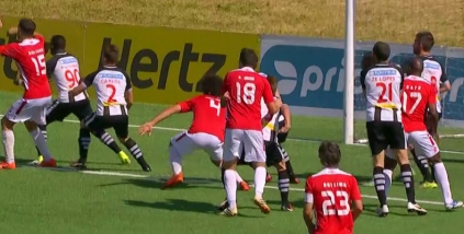 Apoio ao futebol SC Salgueiros 08 – SPG Espinho no Estádio Municipal do Castêlo da Maia;