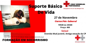 Cursos Suporte Básico de Vida - 27 Novembro 2020