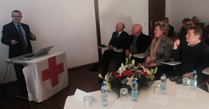 Visita da Vice-Presidente da Cruz Vermelha Portuguesa, Dr.ª Maria Madalena Ramalho