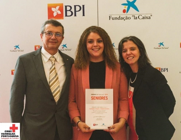 Cruz Vermelha de Coimbra distinguida com o Prémio BPI “la Caixa” Seniores 2019