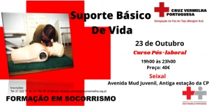 Cursos Suporte Básico de Vida - 23 Outubro 2020