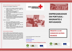 FAMI -GABINETE DE APOIO AO EMPREGO - Empregabilidade em Portugal - Migrantes e Refugiados