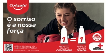 Colgate e Cruz Vermelha portuguesa unem forças para oferecer sorrisos